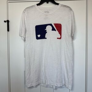 Live Love Gameday women’s White Cotton Blend T-shirt size Large